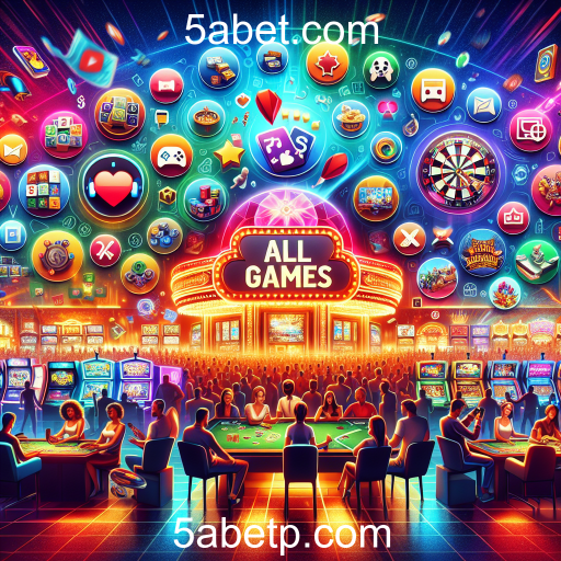 Descubra Todos os Jogos no 5abet.com: Diversão Para Todos
